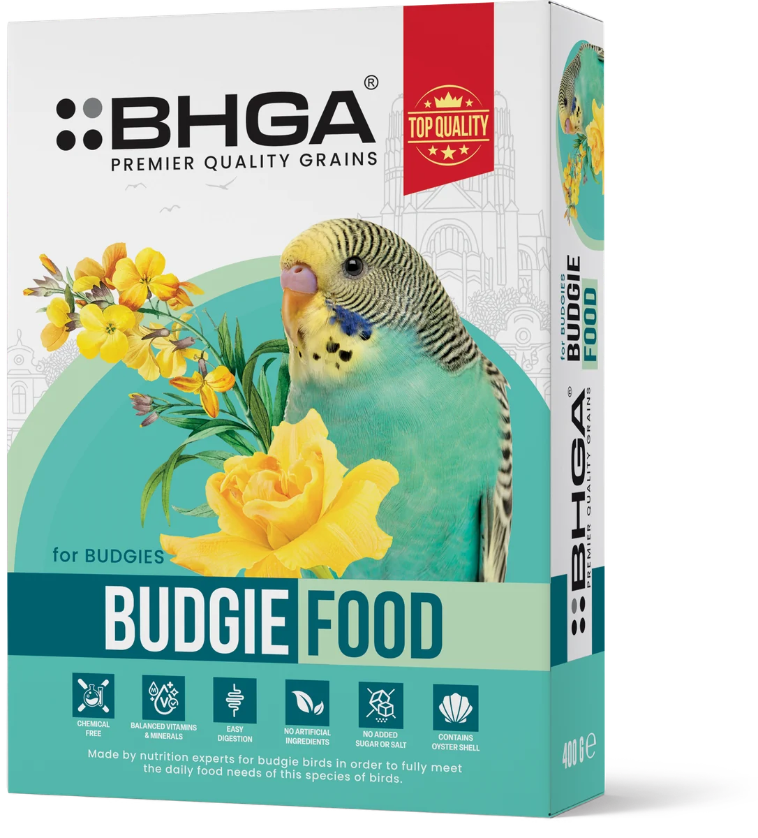 BHGA 400 g box for budgies
